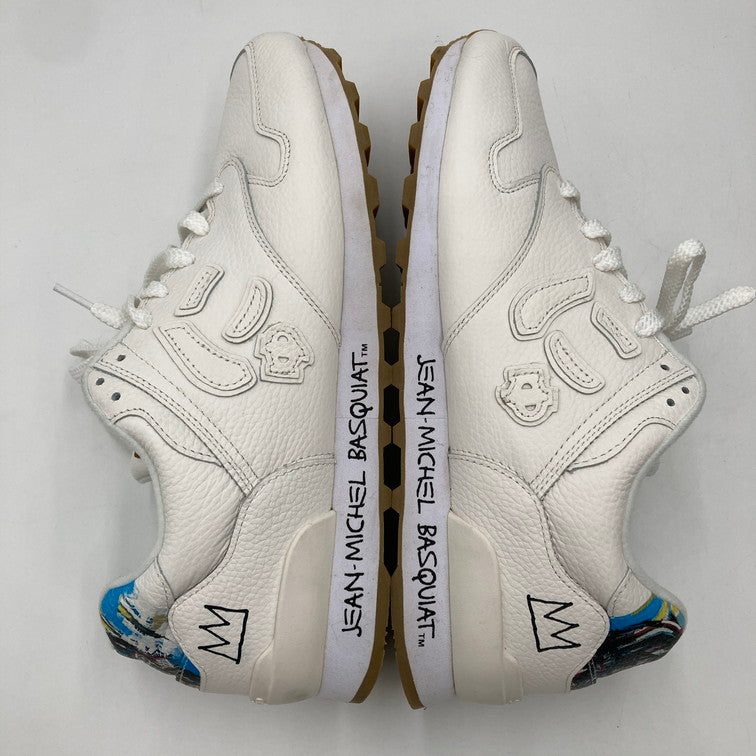 【中古品】【メンズ】 Sangacio サンガッチョ SANGACIO × BASQUIAT 2nd Edition にゅ～ず バスキア 靴 スニーカー 162-250321-NS-6-iwa サイズ：28.5 カラー：ホワイト 万代Net店