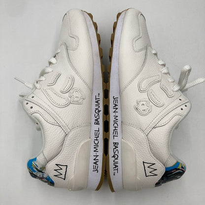 【中古品】【メンズ】 Sangacio サンガッチョ SANGACIO × BASQUIAT 2nd Edition にゅ～ず バスキア 靴 スニーカー 162-250321-NS-6-iwa サイズ：28.5 カラー：ホワイト 万代Net店