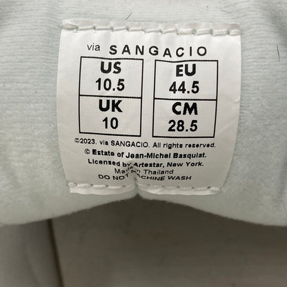 【中古品】【メンズ】 Sangacio サンガッチョ SANGACIO × BASQUIAT 2nd Edition にゅ～ず バスキア 靴 スニーカー 162-250321-NS-6-iwa サイズ：28.5 カラー：ホワイト 万代Net店