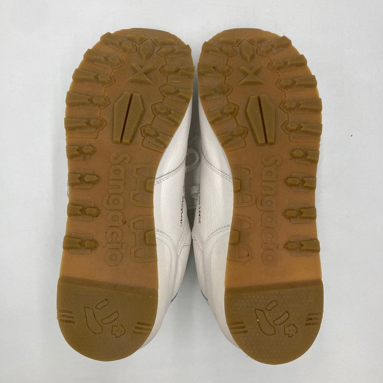 【中古品】【メンズ】 Sangacio サンガッチョ SANGACIO × BASQUIAT 2nd Edition にゅ～ず バスキア 靴 スニーカー 162-250321-NS-6-iwa サイズ：28.5 カラー：ホワイト 万代Net店