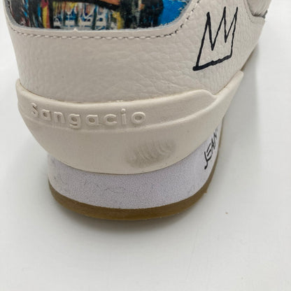 【中古品】【メンズ】 Sangacio サンガッチョ SANGACIO × BASQUIAT 2nd Edition にゅ～ず バスキア 靴 スニーカー 162-250321-NS-6-iwa サイズ：28.5 カラー：ホワイト 万代Net店