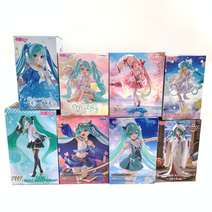 【中古美品】 初音ミク プライズフィギュア T-most/AMP＋/FiGURiZMα等 計8体セット まとめ売り 054-261028-ko-01-fur 万代Net店