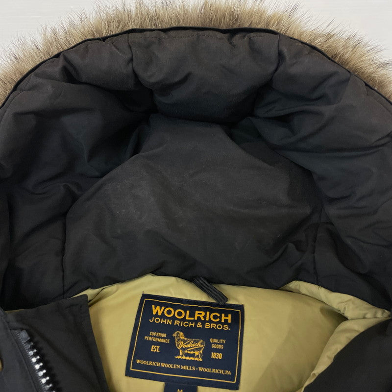 【中古品】【メンズ】 WOOLRICH ウールリッチ ARCTIC PARKA 1302045 アークティック パーカ アウター ダウンジャケット 144-251124-yy-09-tei サイズ：M カラー：ブラック 万代Net店