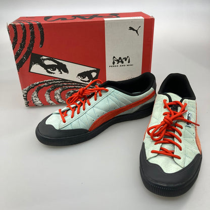 【中古品】【メンズ】 PUMA プーマ PERKS AND MINI 390450 01 CLYDE RUBBER PAM 靴 スニーカー 162-251221-WA-08-iwa サイズ：28cm カラー：light aqua-warm earth 万代Net店