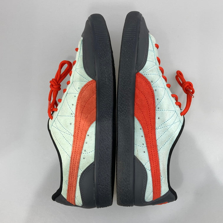 【中古品】【メンズ】 PUMA プーマ PERKS AND MINI 390450 01 CLYDE RUBBER PAM 靴 スニーカー 162-251221-WA-08-iwa サイズ：28cm カラー：light aqua-warm earth 万代Net店