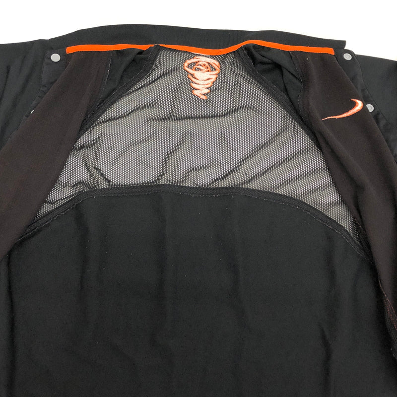 【中古品】【メンズ】 NIKE ナイキ S/S MESH SHIRT メッシュシャツ 半袖 トップス ゲームシャツ ユニフォーム 古着 ヴィンテージ 146-260625-rs-03-fur サイズ：L カラー：レッド/ブラック 万代Net店