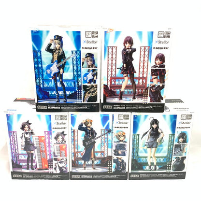 【中古美品】 未開封 SEGA XStellar ガールズバンドクライ 二菜/すばる/桃香/ルパ/塚智 5体セット フィギュア 054-261027-mo-04-fur 万代Net店