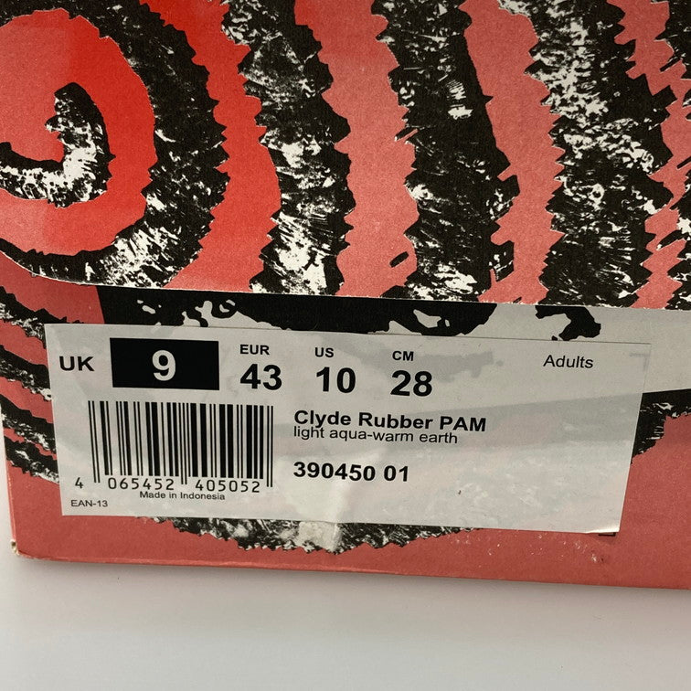 【中古品】【メンズ】 PUMA プーマ PERKS AND MINI 390450 01 CLYDE RUBBER PAM 靴 スニーカー 162-251221-WA-08-iwa サイズ：28cm カラー：light aqua-warm earth 万代Net店