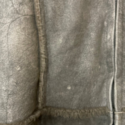 【現状渡し品】【メンズ】 SAWYER OF NAPA ソーヤーオブナパ 60~70's MOUTON JACKET VINTAGE 60~70年代 ムートンジャケット アウター ヴィンテージ USA製 145-251124-yy-13-tei サイズ：38 カラー：グレー 万代Net店