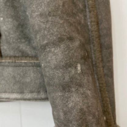 【現状渡し品】【メンズ】 SAWYER OF NAPA ソーヤーオブナパ 60~70's MOUTON JACKET VINTAGE 60~70年代 ムートンジャケット アウター ヴィンテージ USA製 145-251124-yy-13-tei サイズ：38 カラー：グレー 万代Net店