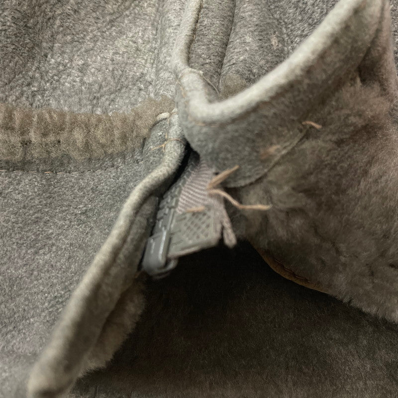 【現状渡し品】【メンズ】 SAWYER OF NAPA ソーヤーオブナパ 60~70's MOUTON JACKET VINTAGE 60~70年代 ムートンジャケット アウター ヴィンテージ USA製 145-251124-yy-13-tei サイズ：38 カラー：グレー 万代Net店