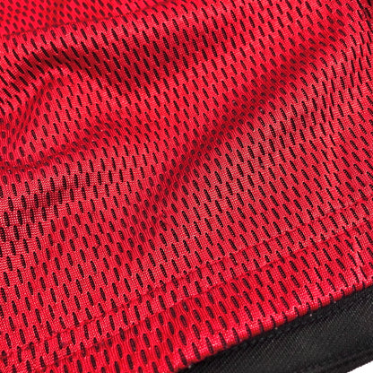 【中古品】【メンズ】 NIKE ナイキ S/S MESH SHIRT メッシュシャツ 半袖 トップス ゲームシャツ ユニフォーム 古着 ヴィンテージ 146-260625-rs-03-fur サイズ：L カラー：レッド/ブラック 万代Net店
