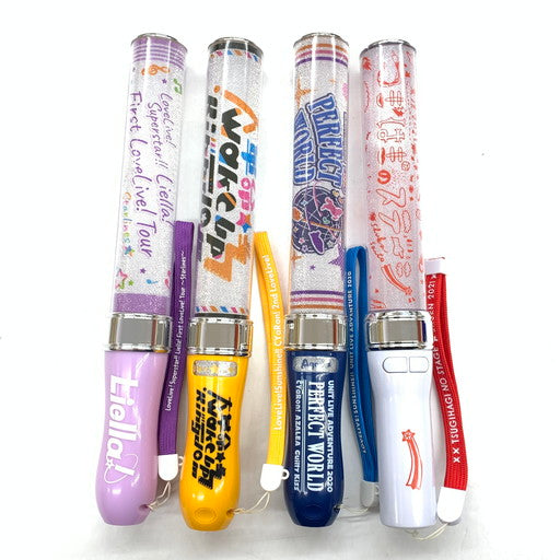 【中古品】 動作確認済 ラブライブ ペンライト ラブライブレード 4本セット 054-261027-mo-06-fur 万代Net店