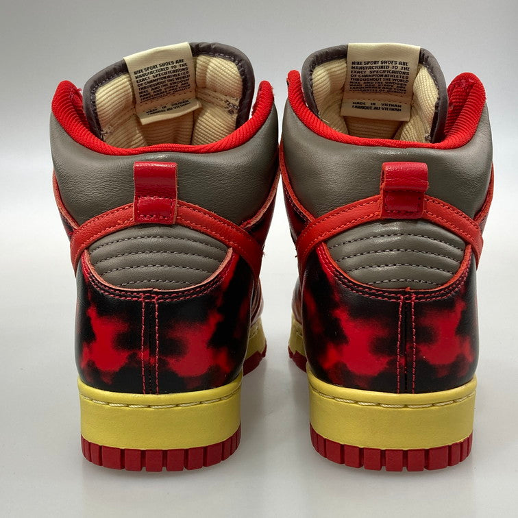【中古美品】【メンズ】 NIKE ナイキ DD9404-600 DUNK HI 1985 SP UNIVERSITY RED/CHILE RED-CAVE STONE 靴 スニーカー 160-251221-WA-10-iwa サイズ：26cm カラー：ユニバーシティレッド/チリレッド/ケイブストーン 万代Net店
