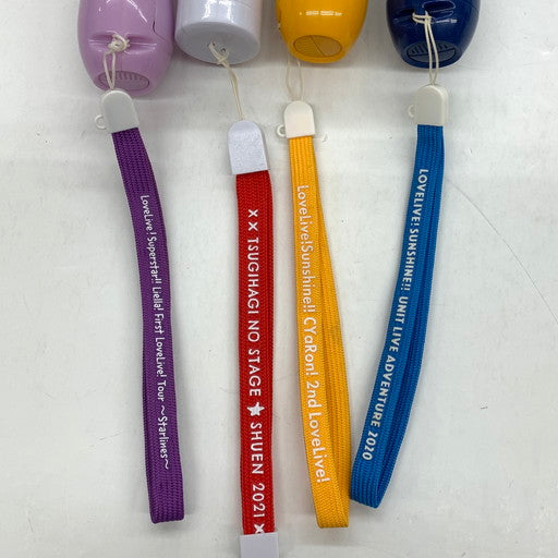 【中古品】 動作確認済 ラブライブ ペンライト ラブライブレード 4本セット 054-261027-mo-06-fur 万代Net店
