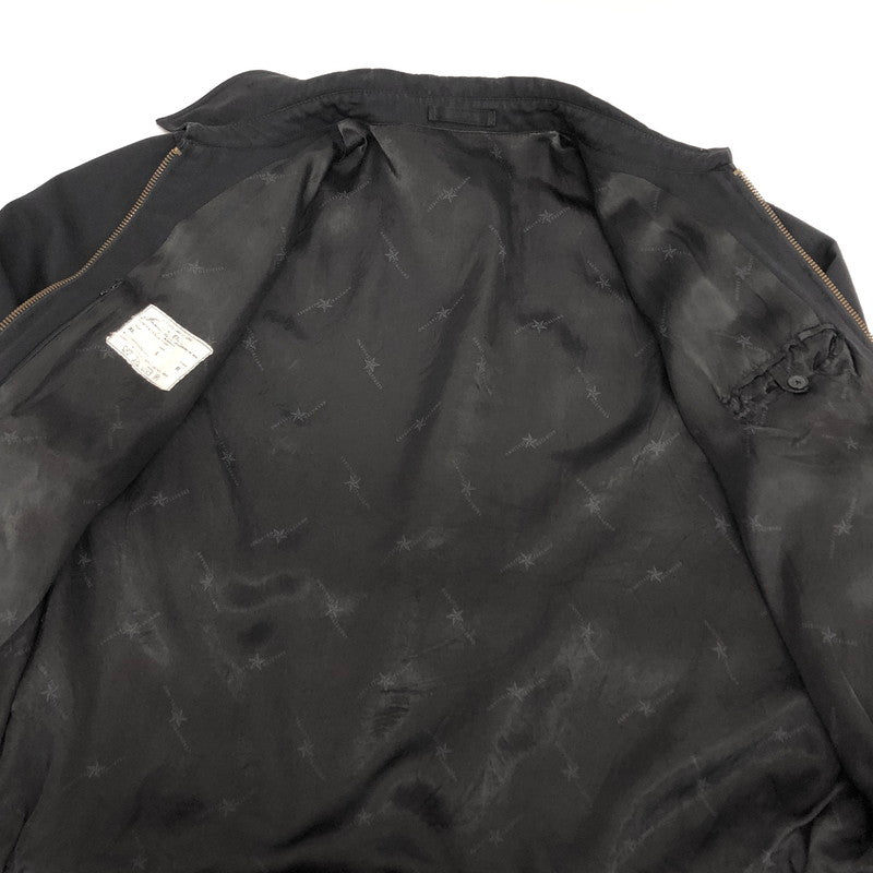 【ジャンク品】【メンズ】 ITALIAN ARMY ミリタリージャケット アウター ヴィンテージ系 146-260331-rs-06-fur サイズ：XL カラー：ブラック 万代Net店