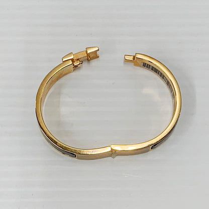 【中古品】【メンズ/レディース】 HERMES エルメス SP0199 ENAMEL NARROW CLIC CLAC H BRACELET エナメルナロークリッククラックHブレスレット ブレスレット アクセサリー 服飾雑貨 182-240923-ma-02-izu カラー：BLACK GOLD 万代Net店