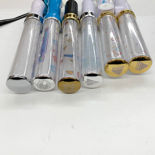 【中古品】 動作確認済 ホロライブ ペンライト ホロライブレード 7本セット 054-261027-mo-07-fur 万代Net店