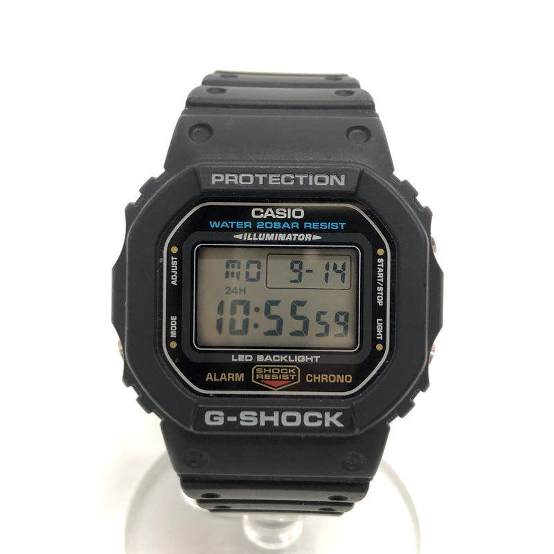 【中古品】【メンズ/レディース】 CASIO G-SHOCK ジーショック DW-5600UE-1JF デジタルウォッチ 腕時計 196-260914-rs-01-fur カラー：ブラック 万代Net店