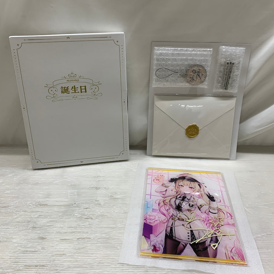 【現状渡し品】 にじさんじ 星川サラ誕生日グッズ＆ボイス2024 A5アクリルパネルセット 053-260929-MS-05-min 万代Net店