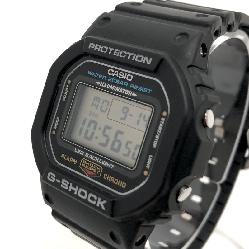 【中古品】【メンズ/レディース】 CASIO G-SHOCK ジーショック DW-5600UE-1JF デジタルウォッチ 腕時計 196-260914-rs-01-fur カラー：ブラック 万代Net店