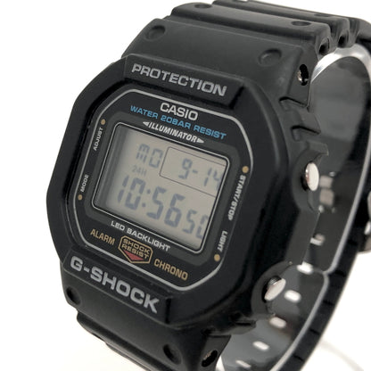 【中古品】【メンズ/レディース】 CASIO G-SHOCK ジーショック DW-5600UE-1JF デジタルウォッチ 腕時計 196-260914-rs-01-fur カラー：ブラック 万代Net店