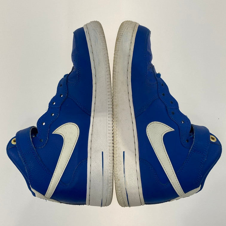 【中古品】【メンズ】 NIKE ナイキ DR9513-400 AIR FORCE 1 MID 07 LV8 BLUE JAY/SAIL-YELLOW 靴 スニーカー 本体のみ（箱なし） 160-251223-WA-01-iwa サイズ：25cm カラー：ブルー イエロー ホワイト 万代Net店