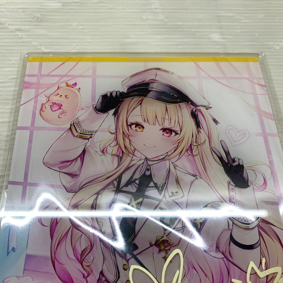 【現状渡し品】 にじさんじ 星川サラ誕生日グッズ＆ボイス2024 A5アクリルパネルセット 053-260929-MS-05-min 万代Net店