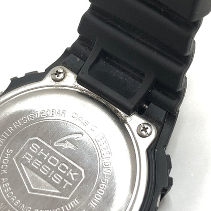 【中古品】【メンズ/レディース】 CASIO G-SHOCK ジーショック DW-5600UE-1JF デジタルウォッチ 腕時計 196-260914-rs-01-fur カラー：ブラック 万代Net店