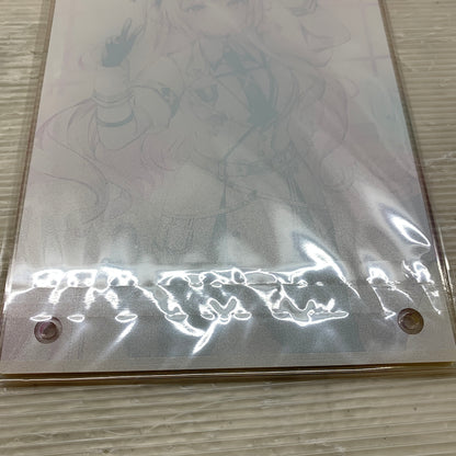 【現状渡し品】 にじさんじ 星川サラ誕生日グッズ＆ボイス2024 A5アクリルパネルセット 053-260929-MS-05-min 万代Net店