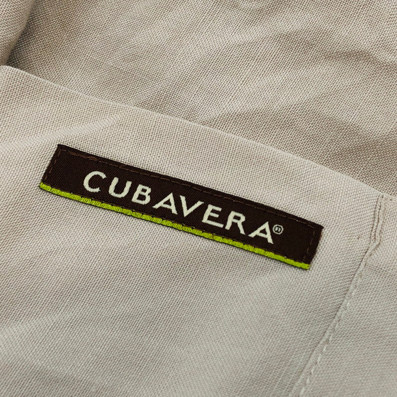 【現状渡し品】【メンズ】 CUBAVERA キューバベラ 半袖シャツ カジュアルシャツ トップス 146-251027-hn-04-fur サイズ：XL カラー：ベージュ系 万代Net店