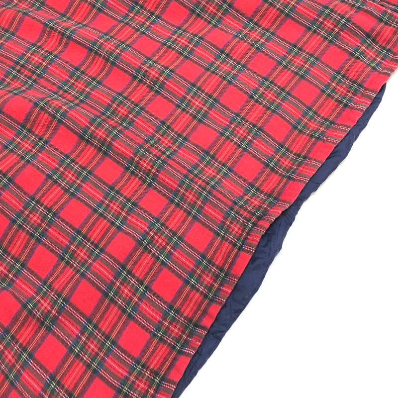 【ジャンク品】【メンズ】 ARROW アロー チェック柄 シャツジャケット 裏地付き ワッペン ヴィンテージ系 146-260331-rs-07-fur サイズ：L カラー：レッド 万代Net店