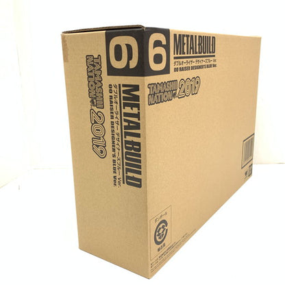 【中古美品】 輸送箱付 未開封 METAL BUILD GN-0000+GNR-010 ダブルオーライザー デザイナーズブルーVer. 056-261027-mo-09-fur 万代Net店