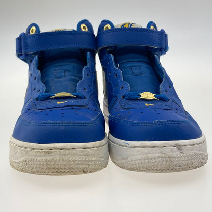 【中古品】【メンズ】 NIKE ナイキ DR9513-400 AIR FORCE 1 MID 07 LV8 BLUE JAY/SAIL-YELLOW 靴 スニーカー 本体のみ（箱なし） 160-251223-WA-01-iwa サイズ：25cm カラー：ブルー イエロー ホワイト 万代Net店
