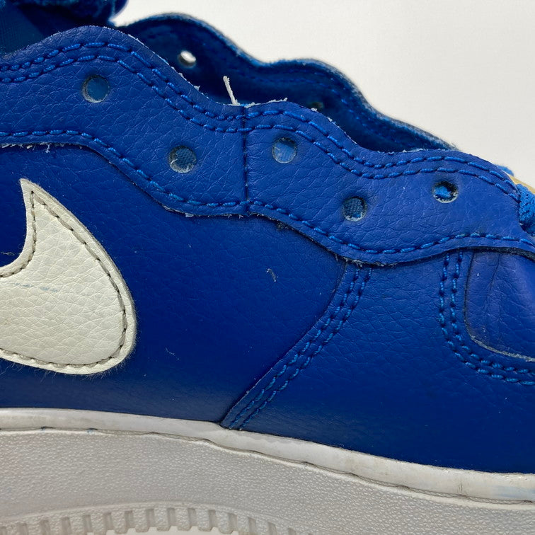 【中古品】【メンズ】 NIKE ナイキ DR9513-400 AIR FORCE 1 MID 07 LV8 BLUE JAY/SAIL-YELLOW 靴 スニーカー 本体のみ（箱なし） 160-251223-WA-01-iwa サイズ：25cm カラー：ブルー イエロー ホワイト 万代Net店