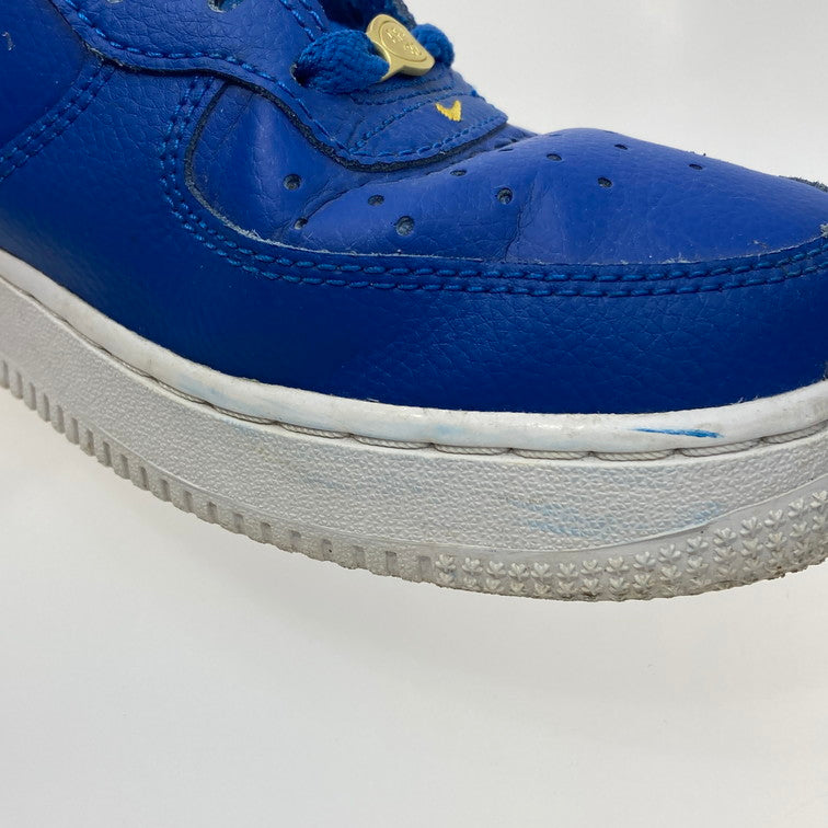 【中古品】【メンズ】 NIKE ナイキ DR9513-400 AIR FORCE 1 MID 07 LV8 BLUE JAY/SAIL-YELLOW 靴 スニーカー 本体のみ（箱なし） 160-251223-WA-01-iwa サイズ：25cm カラー：ブルー イエロー ホワイト 万代Net店