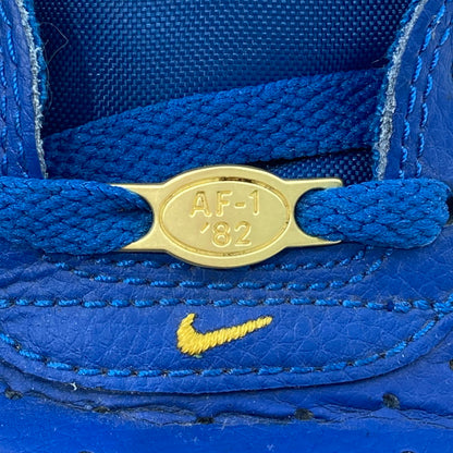 【中古品】【メンズ】 NIKE ナイキ DR9513-400 AIR FORCE 1 MID 07 LV8 BLUE JAY/SAIL-YELLOW 靴 スニーカー 本体のみ（箱なし） 160-251223-WA-01-iwa サイズ：25cm カラー：ブルー イエロー ホワイト 万代Net店
