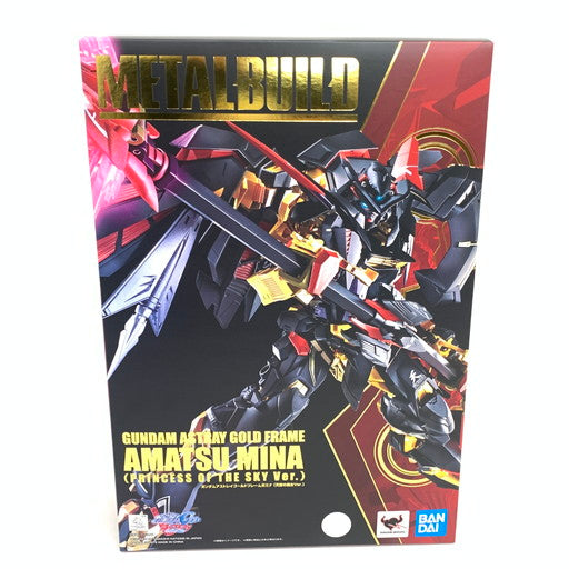 【中古美品】 未開封 METAL BUILD ガンダムアストレイゴールドフレーム天ミナ 天空の皇女Ver. 056-261027-mo-11-fur 万代Net店