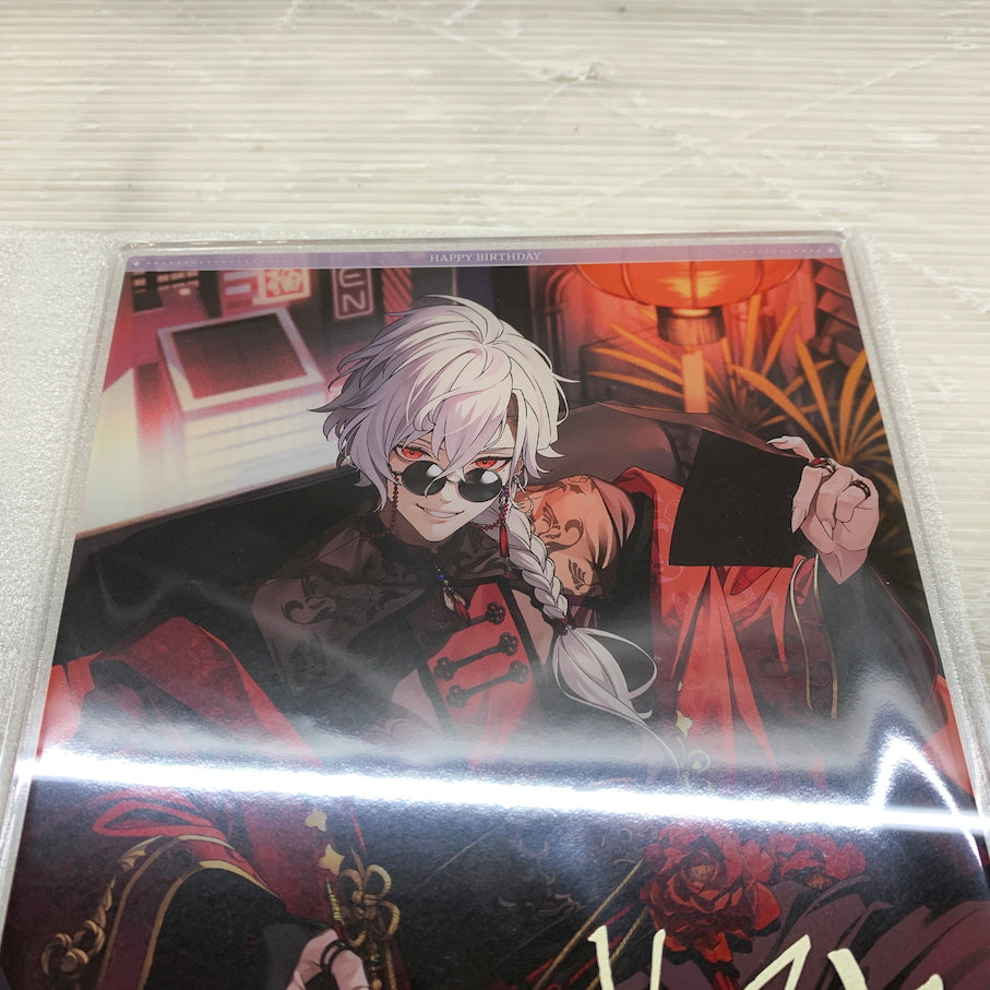 【現状渡し品】 にじさんじ 葛葉誕生日グッズ＆ボイス2024 A5アクリルパネルセット 053-260929-MS-06-min 万代Net店