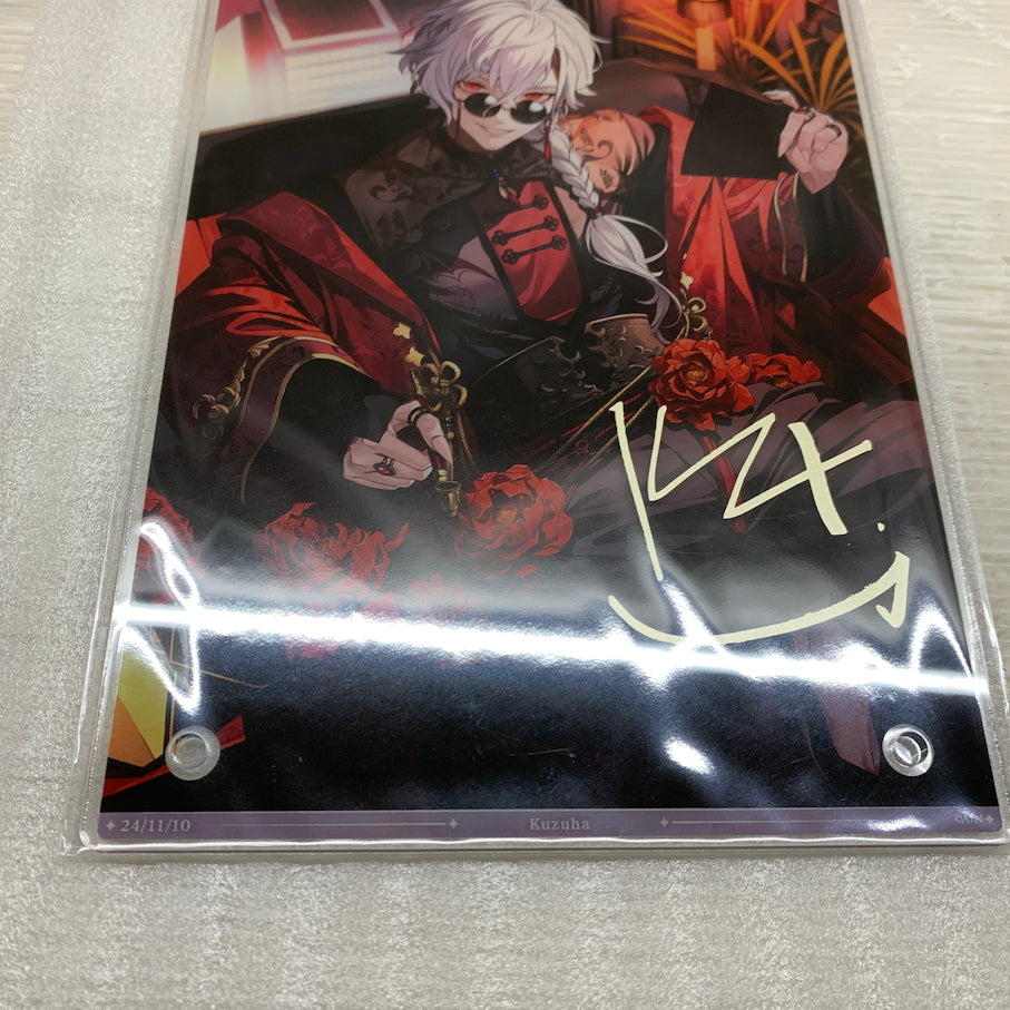 【現状渡し品】 にじさんじ 葛葉誕生日グッズ＆ボイス2024 A5アクリルパネルセット 053-260929-MS-06-min 万代Net店