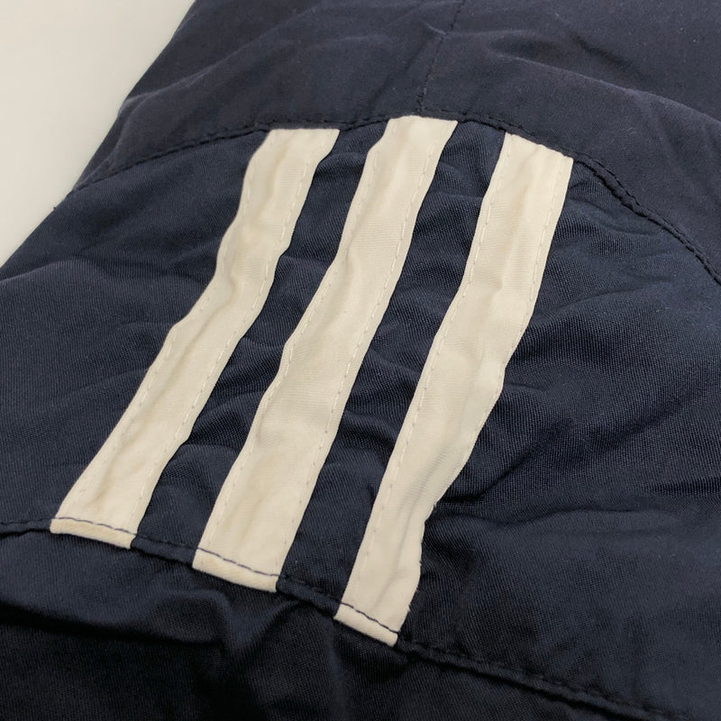 【ジャンク品】【メンズ】 ADIDAS アディダス 90S MLB CUBS V NECK NYLON JACKET トップス 長袖 ゲームシャツ ユニフォーム 古着 ヴィンテージ 146-260625-rs-06-fur サイズ：XL カラー：ネイビー 万代Net店