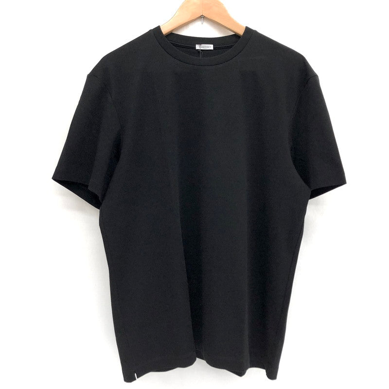 【中古美品】【メンズ】 +CLOTHET クロスクローゼット +C定番 Tailored T-shirt CLK-60060 スビンプラチナム スムース テーラードTシャツ 半袖 トップス 無地 147-250718-rs-01-fur サイズ：4(XL) カラー：ブラック 万代Net店