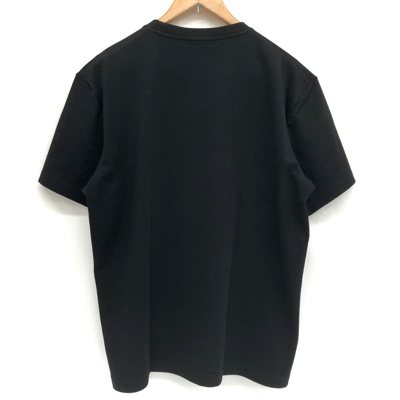 【中古美品】【メンズ】 +CLOTHET クロスクローゼット +C定番 Tailored T-shirt CLK-60060 スビンプラチナム スムース テーラードTシャツ 半袖 トップス 無地 147-250718-rs-01-fur サイズ：4(XL) カラー：ブラック 万代Net店