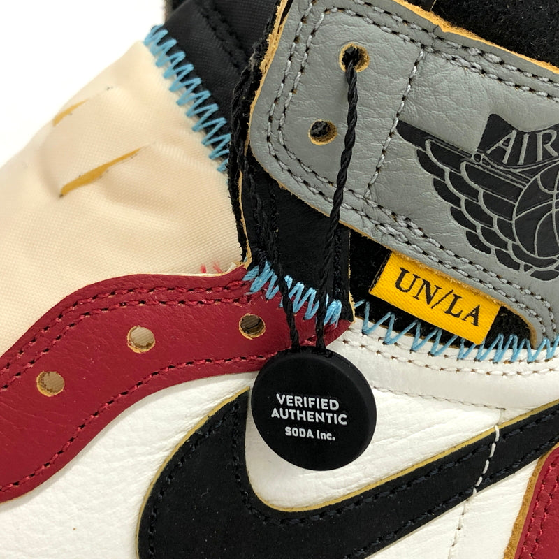 【中古美品】【メンズ】 NIKE × UNION ナイキ AIR JORDAN 1 RETRO HIGH OGHV8563-600 エアジョーダン レトロ ハイ スニーカー シューズ 靴 160-260914-rs-05-fur サイズ：27.5cm US9.5 カラー：シカゴ/シャドウ 万代Net店