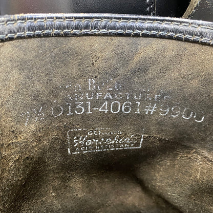 【現状渡し品】【メンズ/レディース】 BUCO ブコ REAL MCCOY'S リアルマッコイズ D131-4061#9900 HORSE HIDE ENGINEER BOOTS ホース ハイド エンジニア ブーツ 靴 164-260813-kh-04-izu サイズ：7 1/2 カラー：ブラック 万代Net店