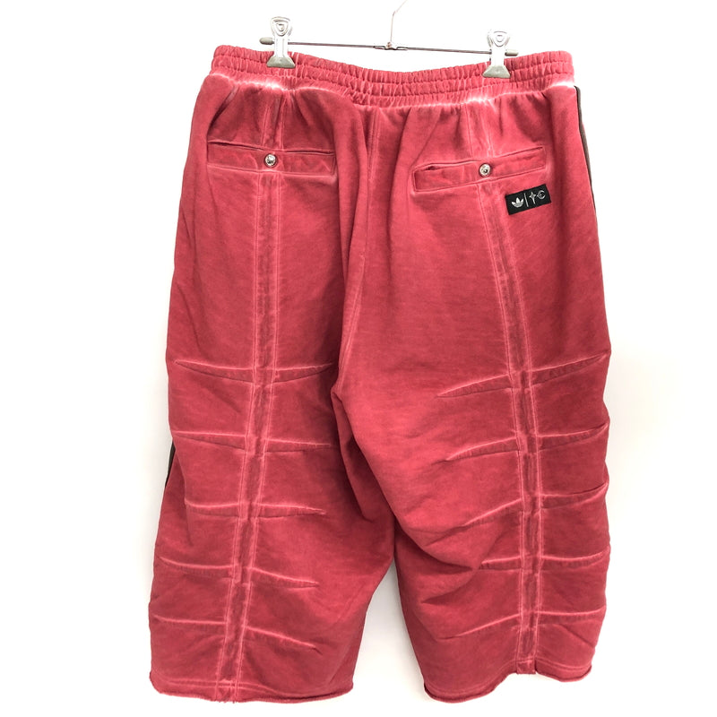 【中古美品】【メンズ】 ADIDAS × Thug Club アディダス SWEAT JORT KF6911 ハーフパンツ ボトムス 153-260625-rs-08-fur サイズ：L カラー：パワーレッド 万代Net店