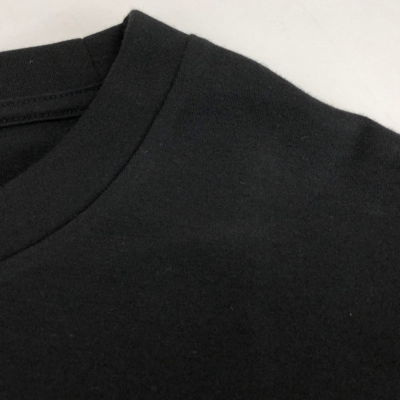 【中古美品】【メンズ】 +CLOTHET クロスクローゼット +C定番 Tailored T-shirt CLK-60060 スビンプラチナム スムース テーラードTシャツ 半袖 トップス 無地 147-250807-rs-01-fur サイズ：4(XL) カラー：ブラック 万代Net店
