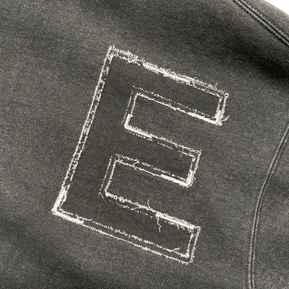 【中古品】【メンズ】 SUPREME シュプリーム FRAYED HOODED SWEATSHIRT フレイド フーデッド スウェットシャツ パーカー トップス 149-260813-kh-05-izu サイズ：XXL カラー：ブラック 万代Net店