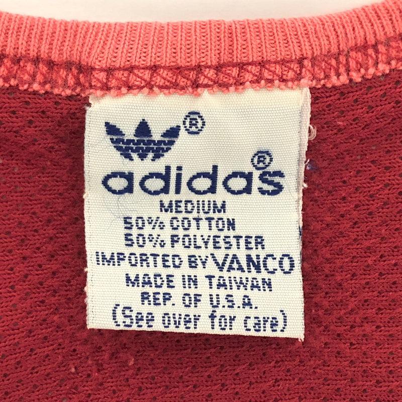 【現状渡し品】【メンズ】 OLD ADIDAS オールドアディダス 80S "CCCP" TANK TOP タンクトップ 台湾製 古着 ヴィンテージ 146-260626-rs-01-fur サイズ：M カラー：レッド 万代Net店