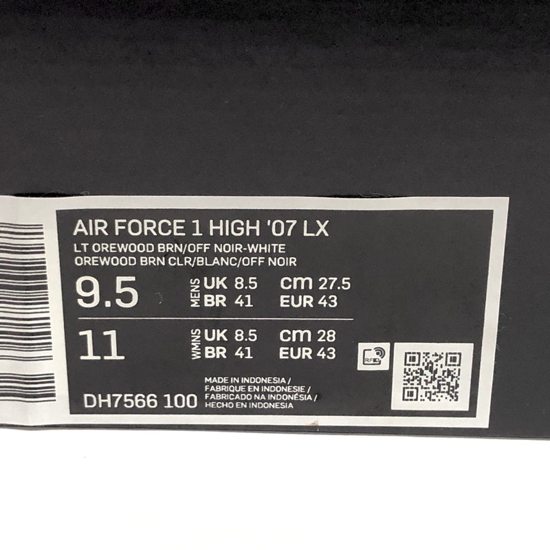 【中古美品】【メンズ】 NIKE ナイキ AIR FORCE 1 HIGH '07 LX DH7566-100 エアフォース ハイ スニーカー シューズ 靴 160-260914-rs-06-fur サイズ：27.5cm US9.5 カラー：キャンバス アンド スウェード 万代Net店